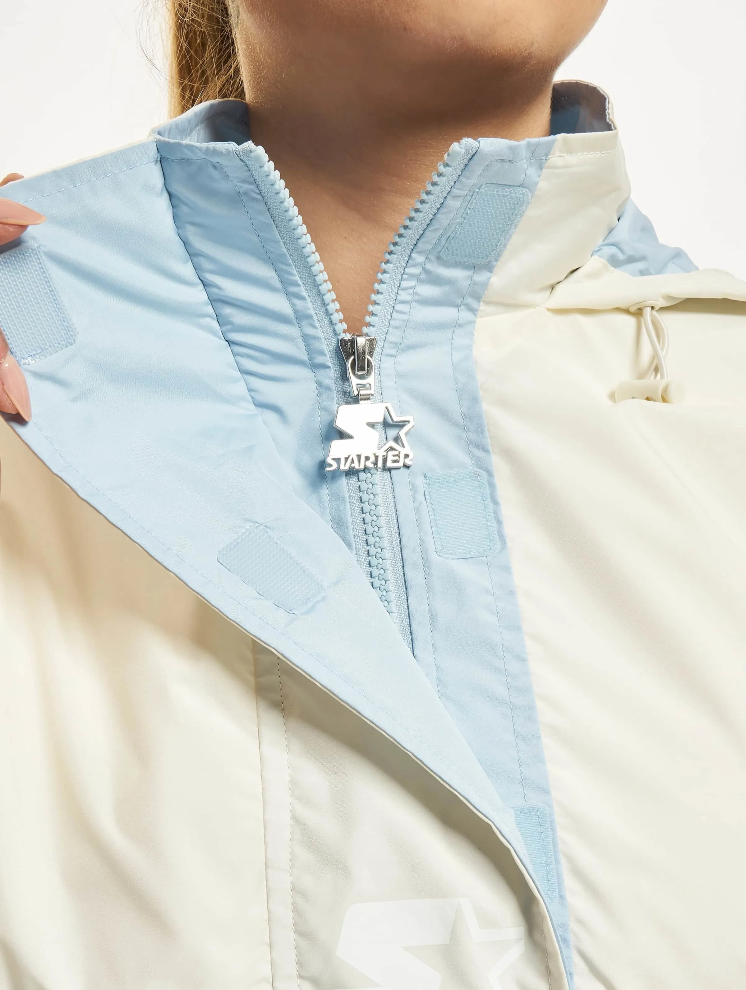 Starter Ladies Colorblock Halfzip