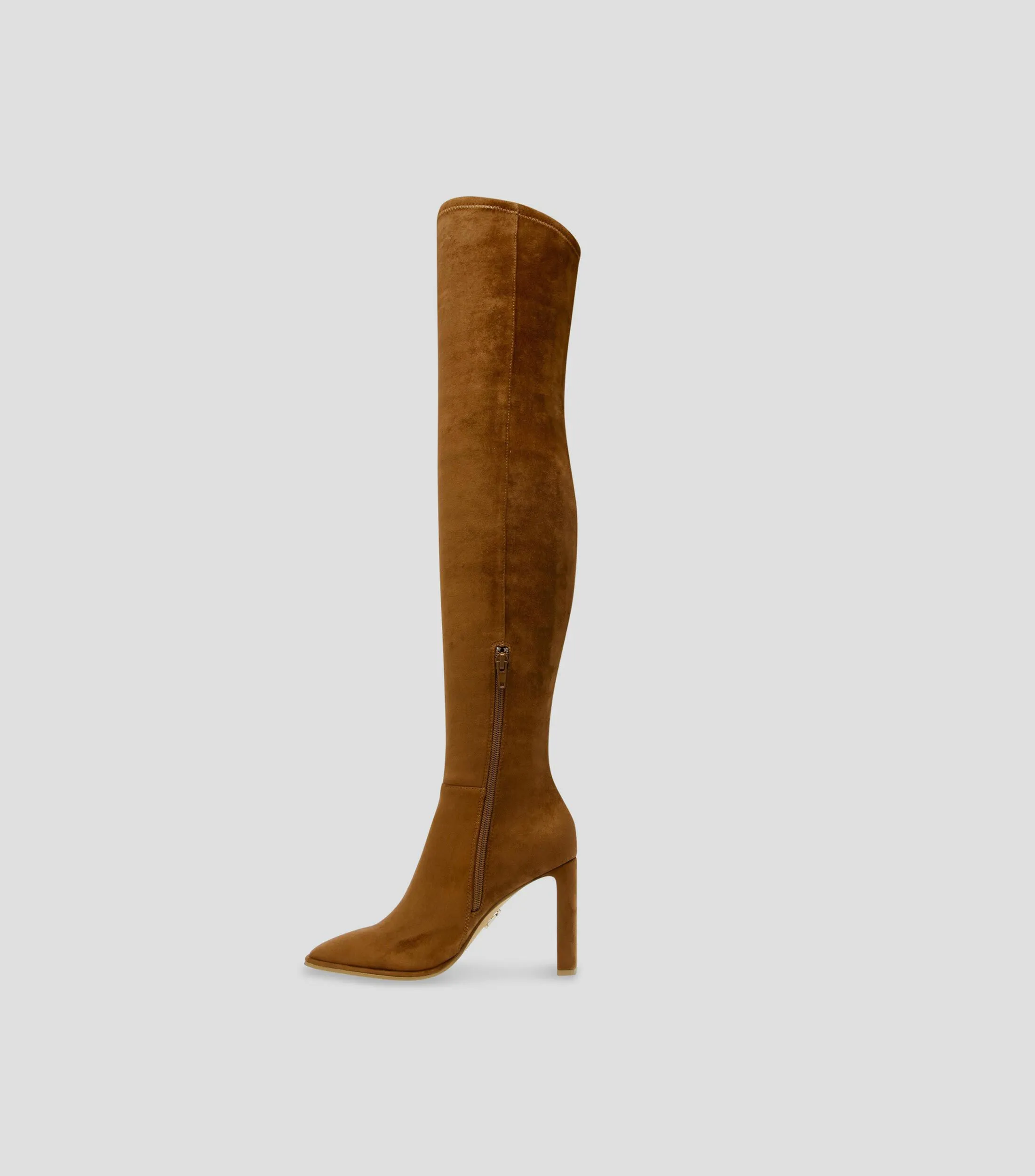 Steve Madden Botas Largas de Tacón Alto Ancho Mujer