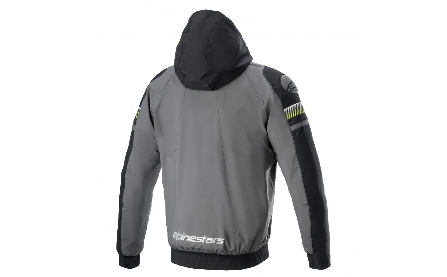SUDADERA ALPINESTARS SEKTOR V2 GRIS NEGRO AMARILLO FLUOR |42005209151|