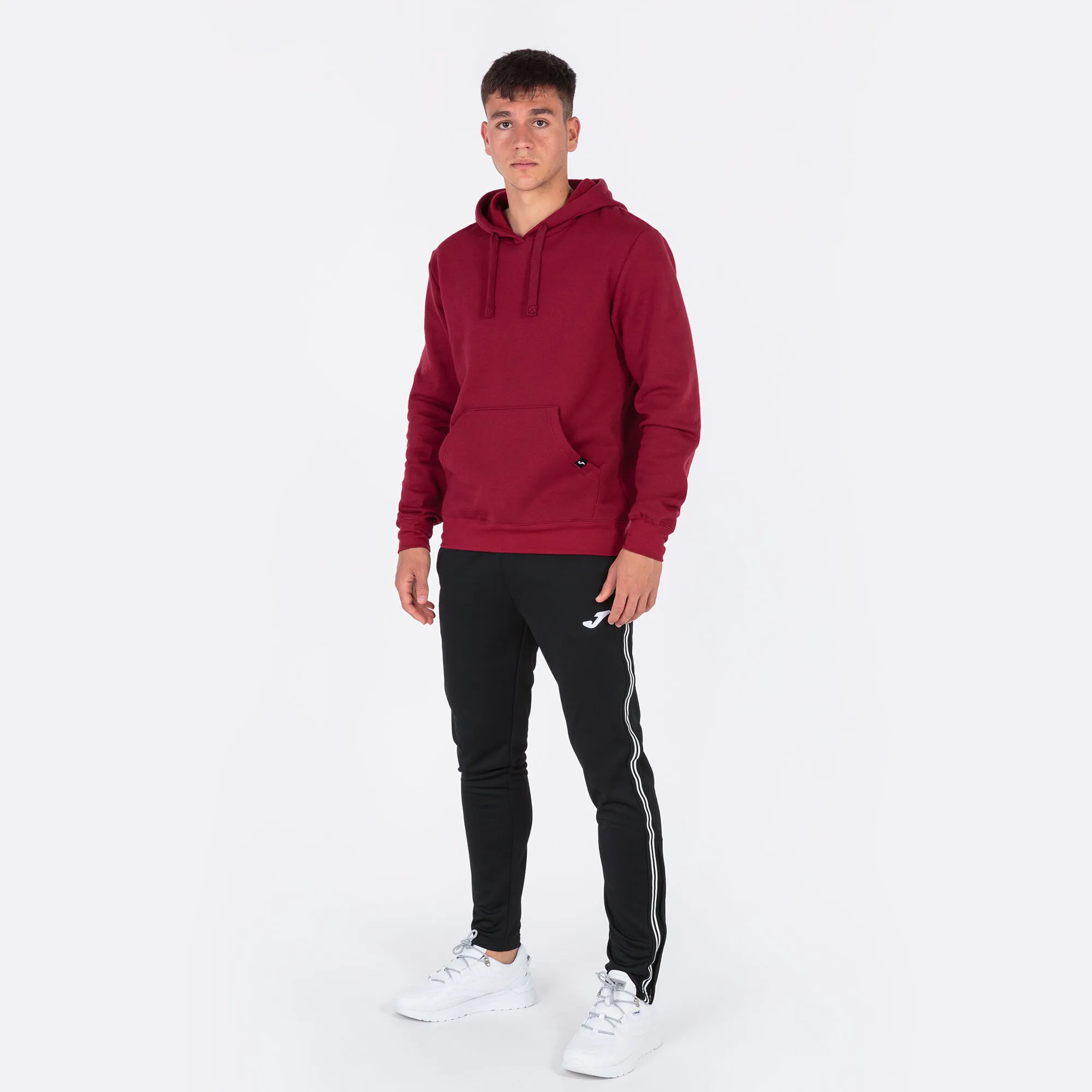 Sudadera con capucha hombre Montana burdeos