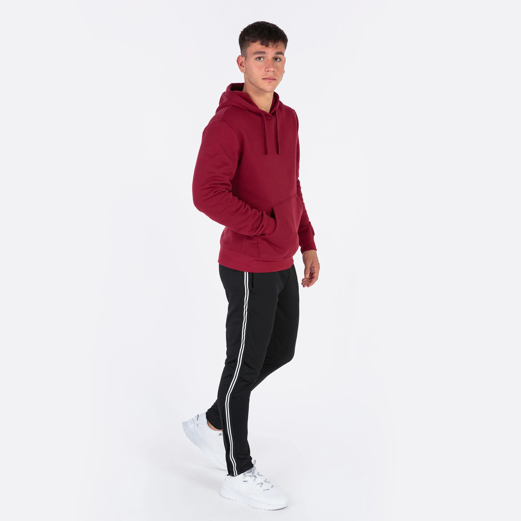 Sudadera con capucha hombre Montana burdeos
