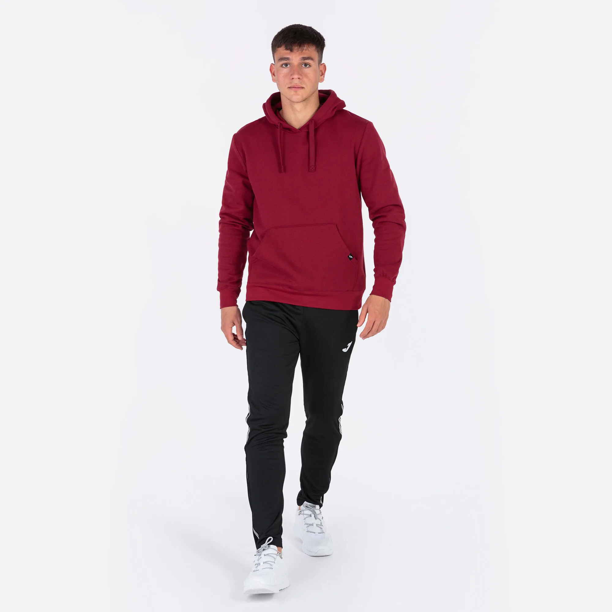 Sudadera con capucha hombre Montana burdeos