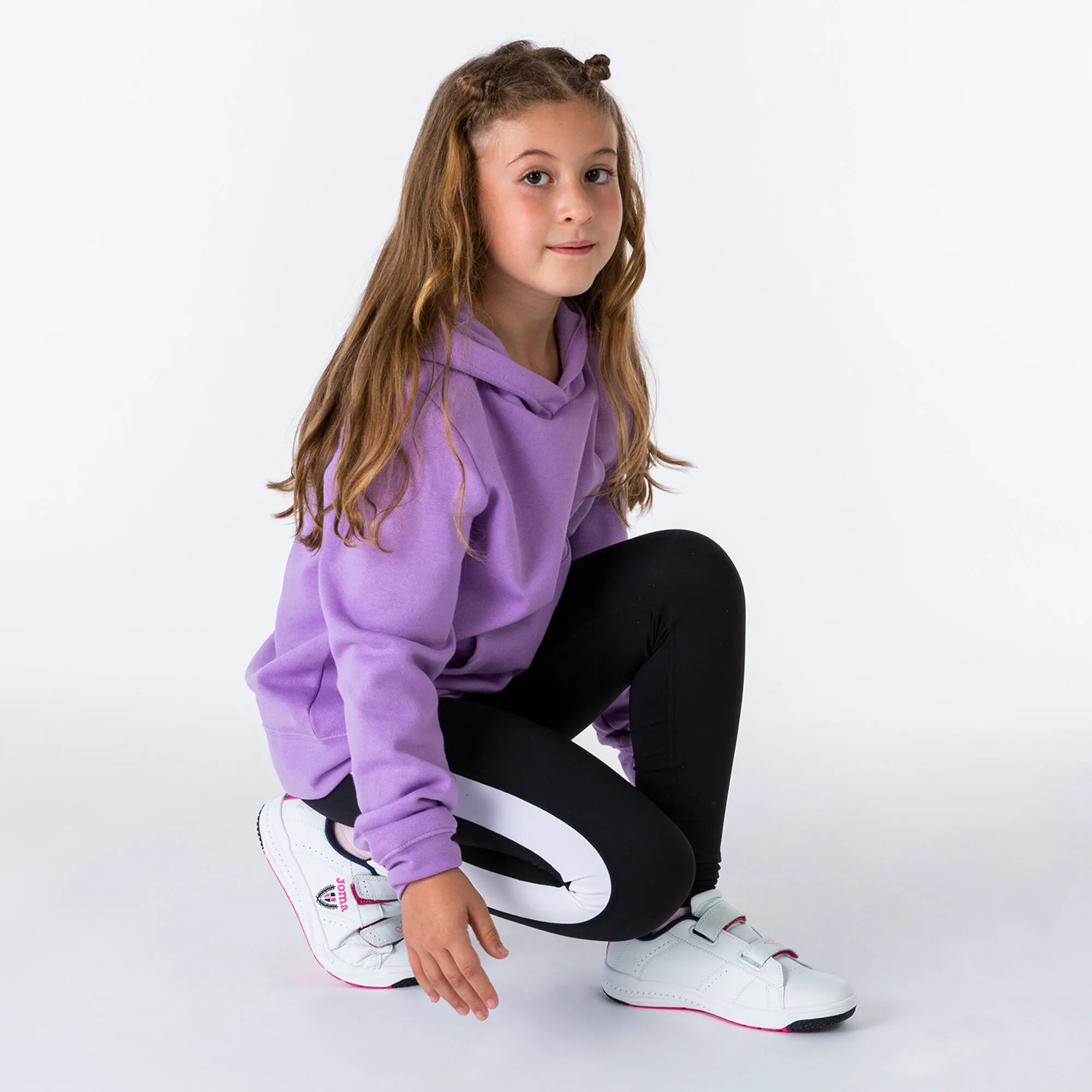 Sudadera con capucha mujer Montana morado