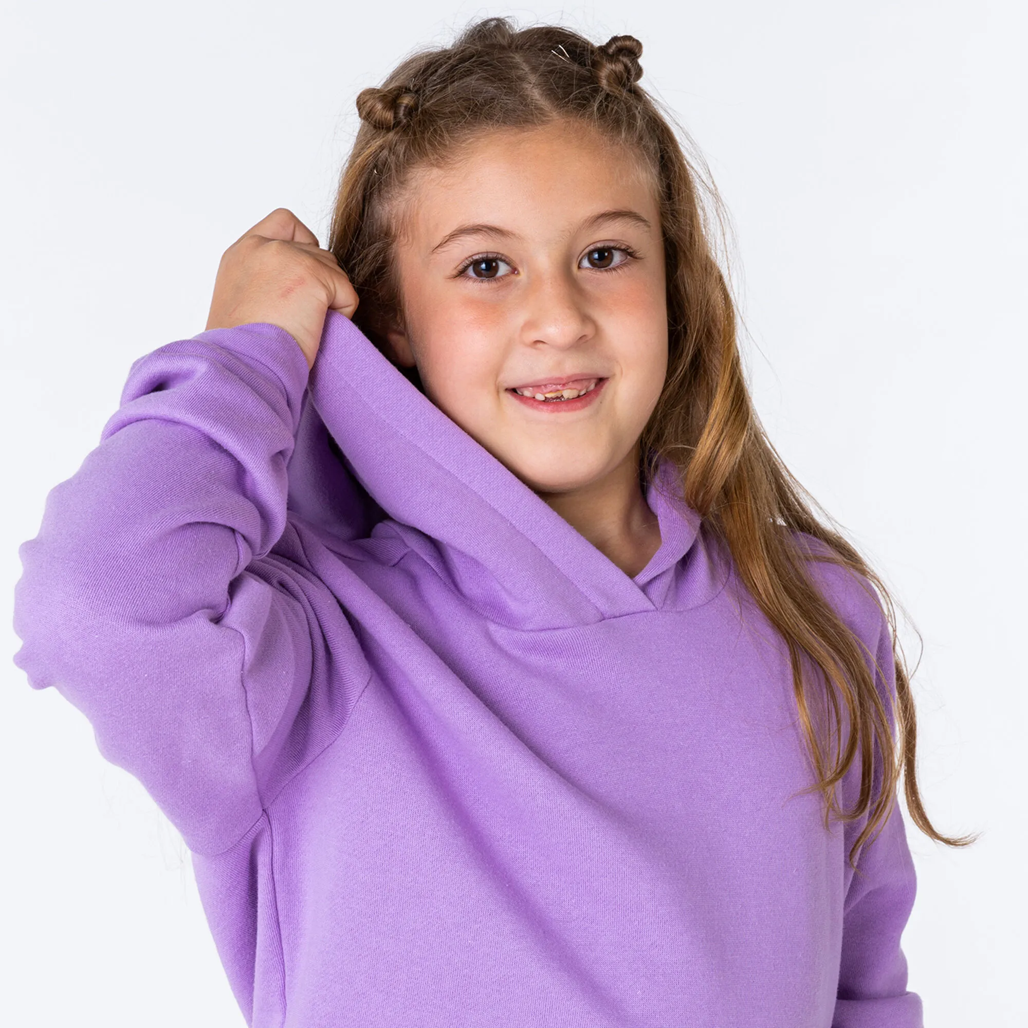 Sudadera con capucha mujer Montana morado