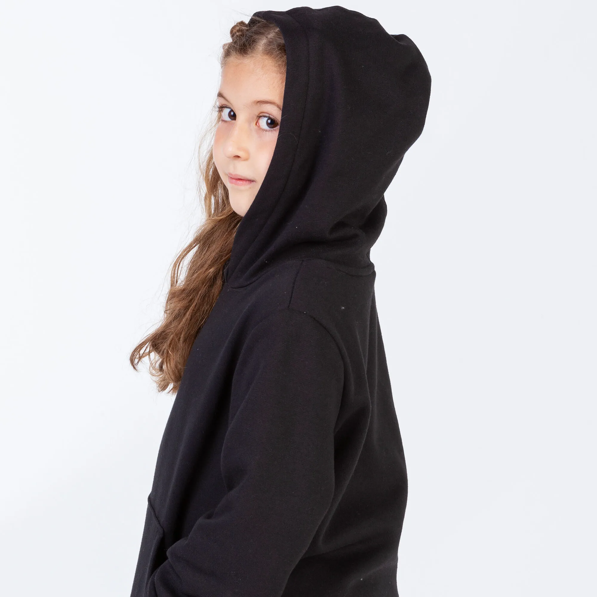 Sudadera con capucha mujer Montana negro