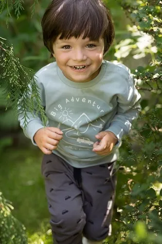 Sudadera de niño primeros años colección Little Car