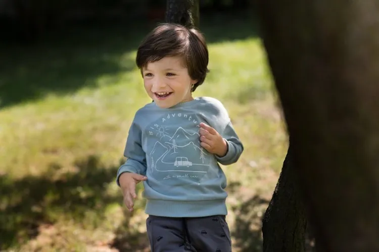 Sudadera de niño primeros años colección Little Car