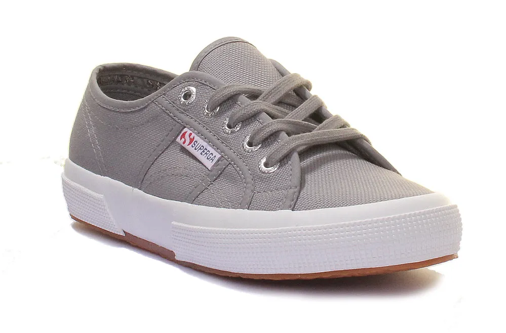 Superga 2750 Cotu Zapatillas de lona clásicas con cordones para en verde militar