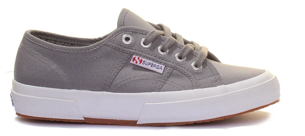Superga 2750 Cotu Zapatillas de lona clásicas con cordones para en verde militar