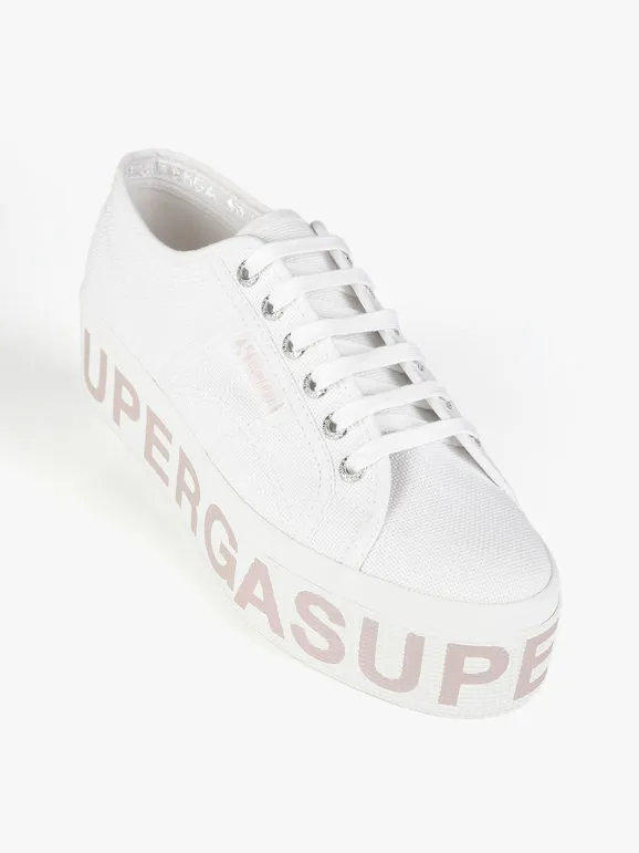 Superga 2790 PLATAFORMA LETRAS Deportivas de mujer de lona con plataforma