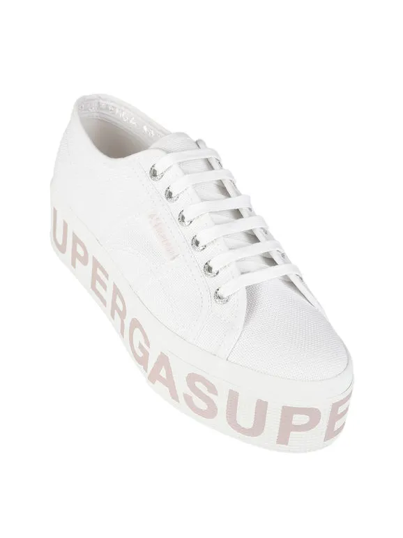 Superga 2790 PLATAFORMA LETRAS Deportivas de mujer de lona con plataforma