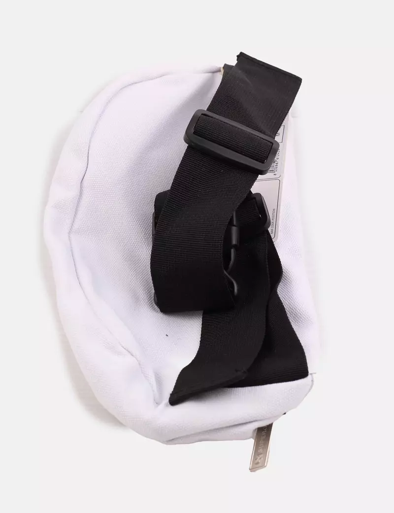 Superga Riñonera blanca combinada logo