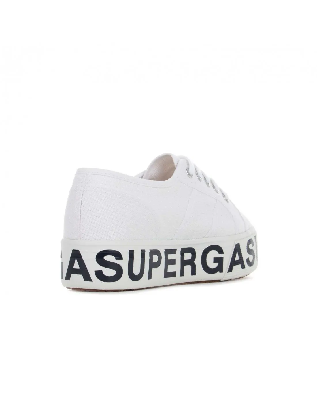 SUPERGA  ZAPATILLAS BLANCAS 2790 COTW OUTSOLE LETTERING MUJER