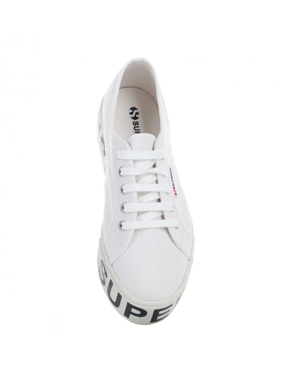 SUPERGA  ZAPATILLAS BLANCAS 2790 COTW OUTSOLE LETTERING MUJER