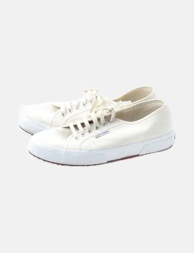 Superga Zapatillas lona blanco roto