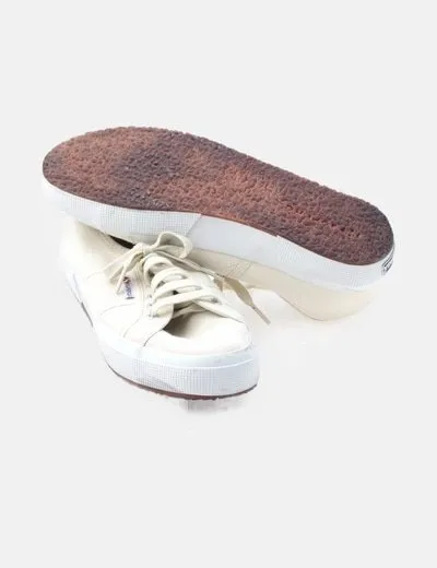 Superga Zapatillas lona blanco roto