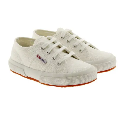 SUPERGAZAPATILLAS NIñO BLANCO SUPERGA 2750JCOT 901