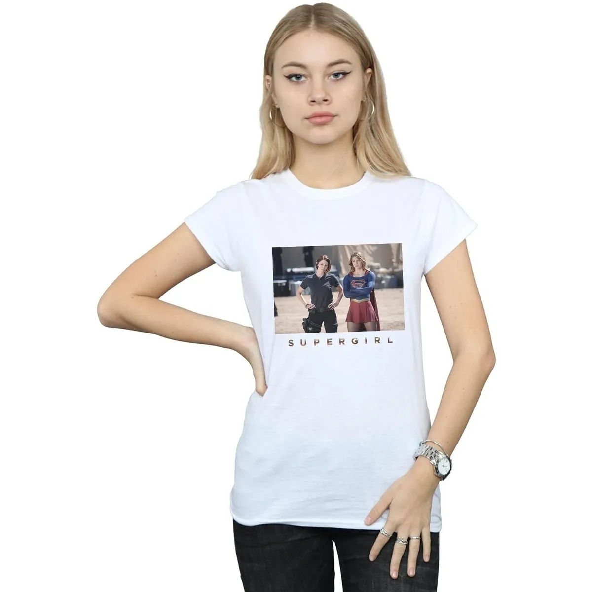 Supergirl TV Series Sisters Photograph