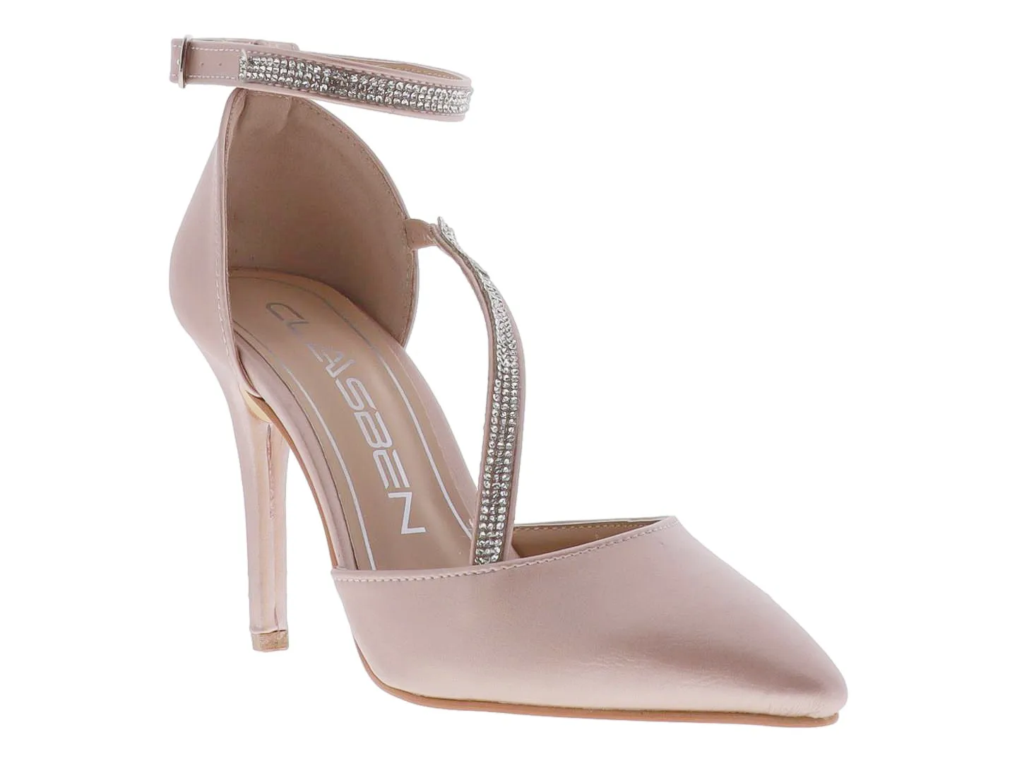 Tacones Clasben Camila Nude Para Mujer