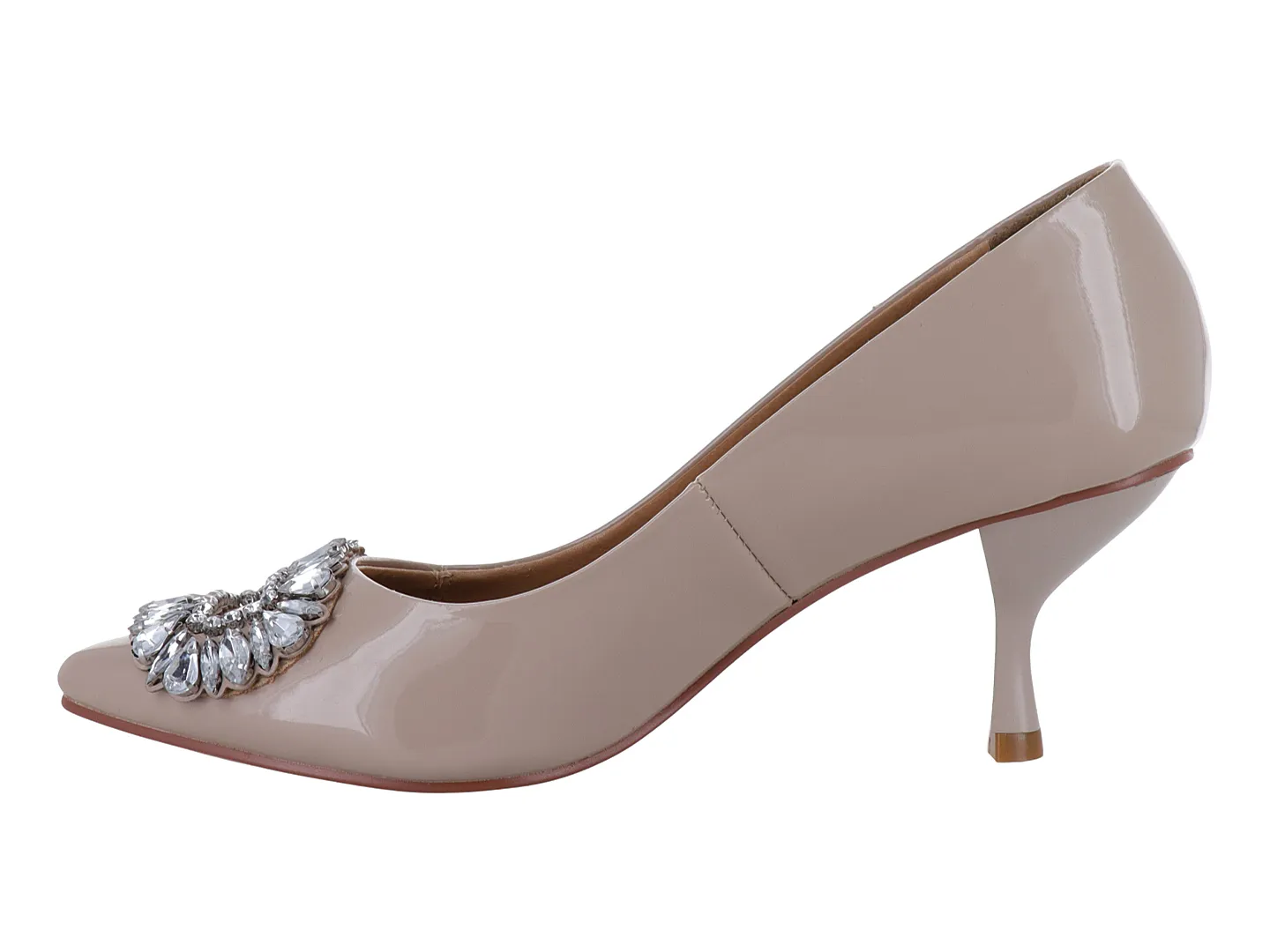 Tacones Salamandra 3703 Nude Para Mujer