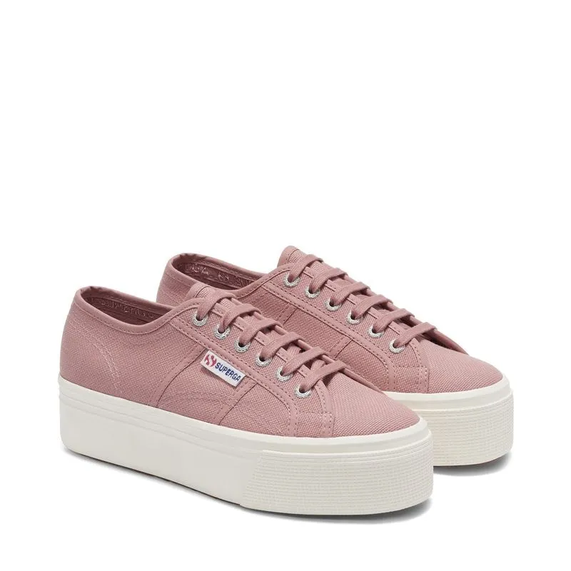 Tenis Plataforma Rosados 2790 Mujer Superga
