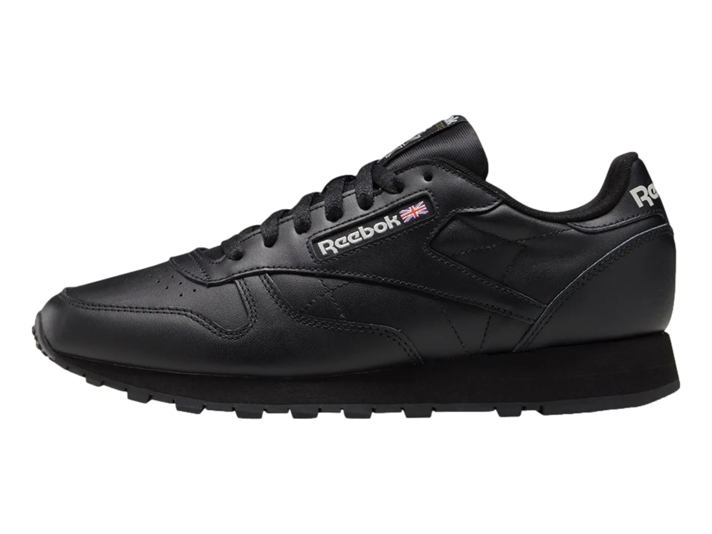Tenis Reebok Classic Leather Negro Para Hombre