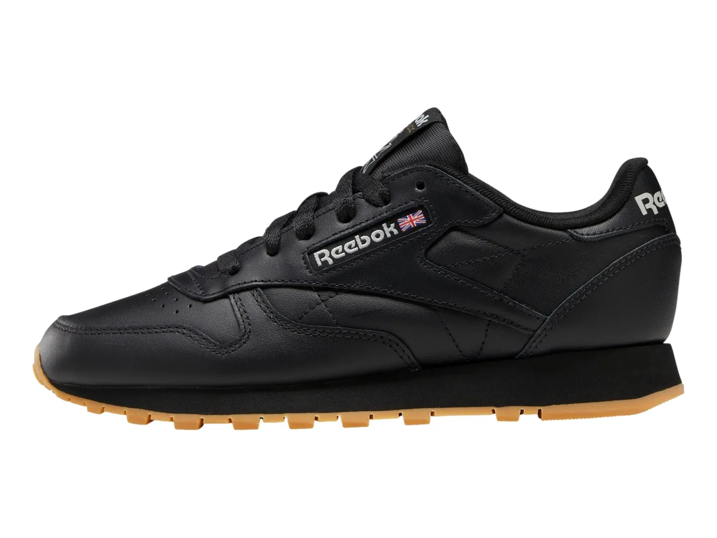 Tenis Reebok Classic Leather Negro Para Mujer