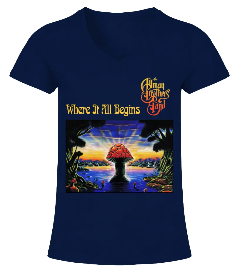 The Allman Brothers Band NV (3) Camiseta cuello pico Mujer