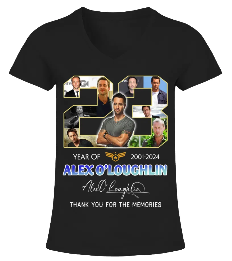 the memories Alex O'Loughlin  Camiseta cuello pico Mujer