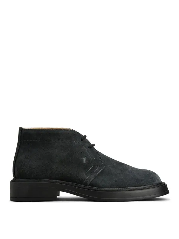 TOD'S ZAPATOS CON CORDONES  GRIS