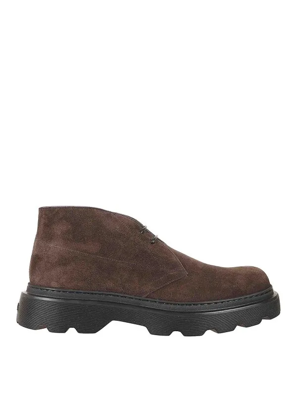 TOD'S ZAPATOS CON CORDONES  MARRóN