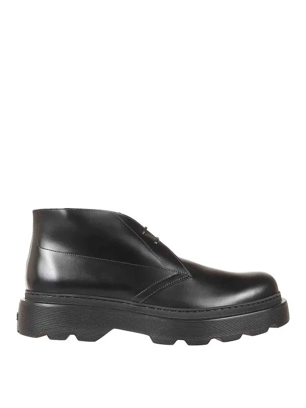 TOD'S ZAPATOS CON CORDONES  NEGRO