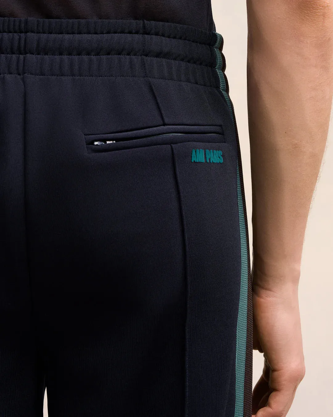 Track Pants In Technical Fleece Blue Marine