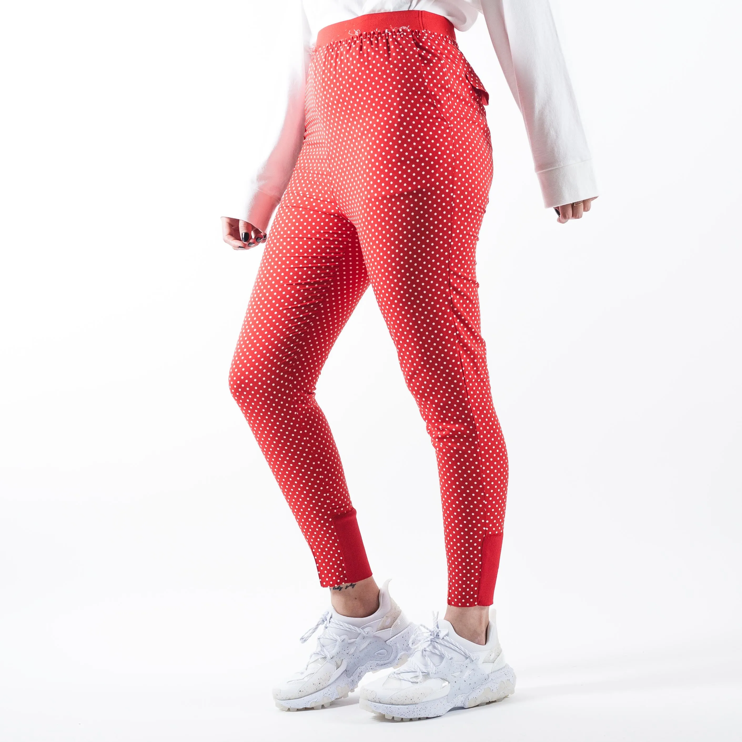 Undercover Red Polka Pants