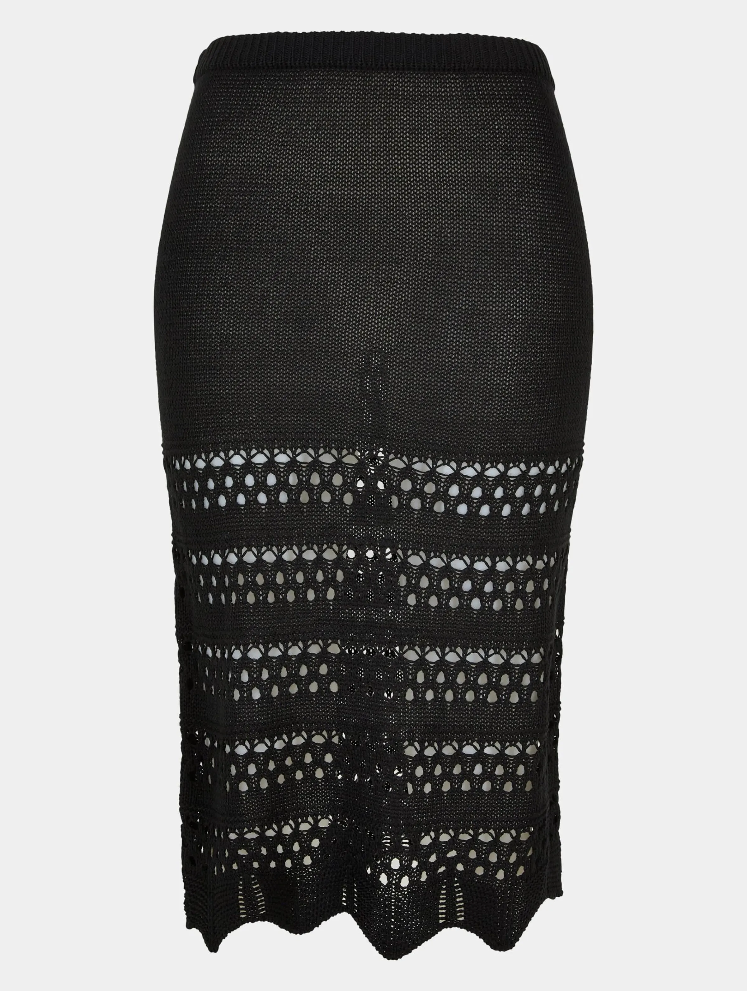 Urban Classics Ladies 3/4 Crochet Knit