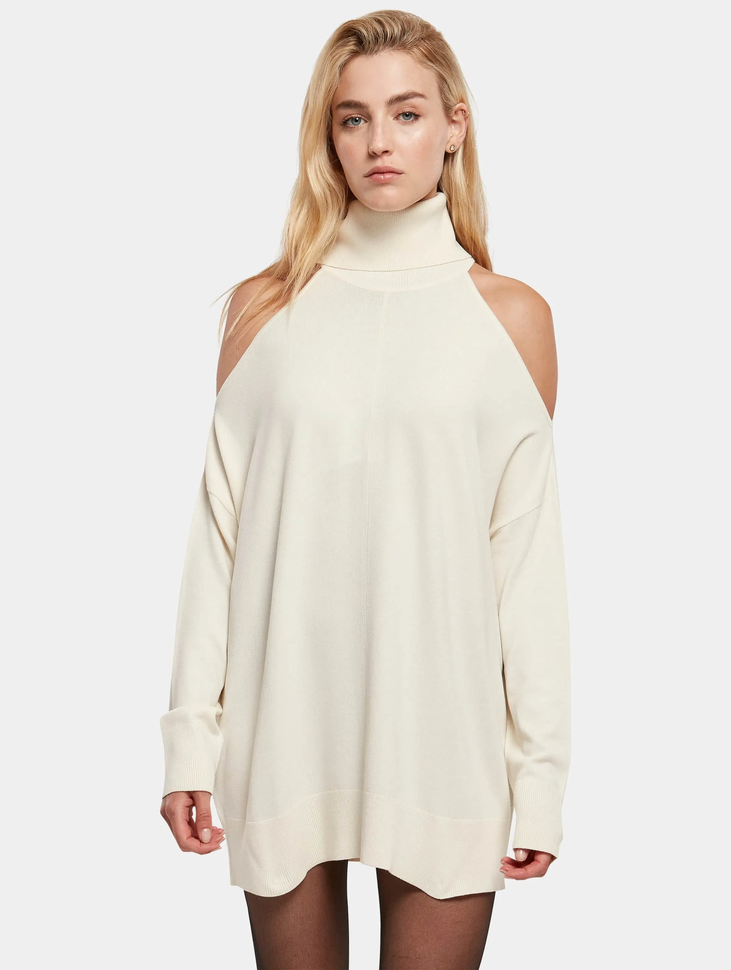 Urban Classics Ladies Cold Shoulder Turtelneck
