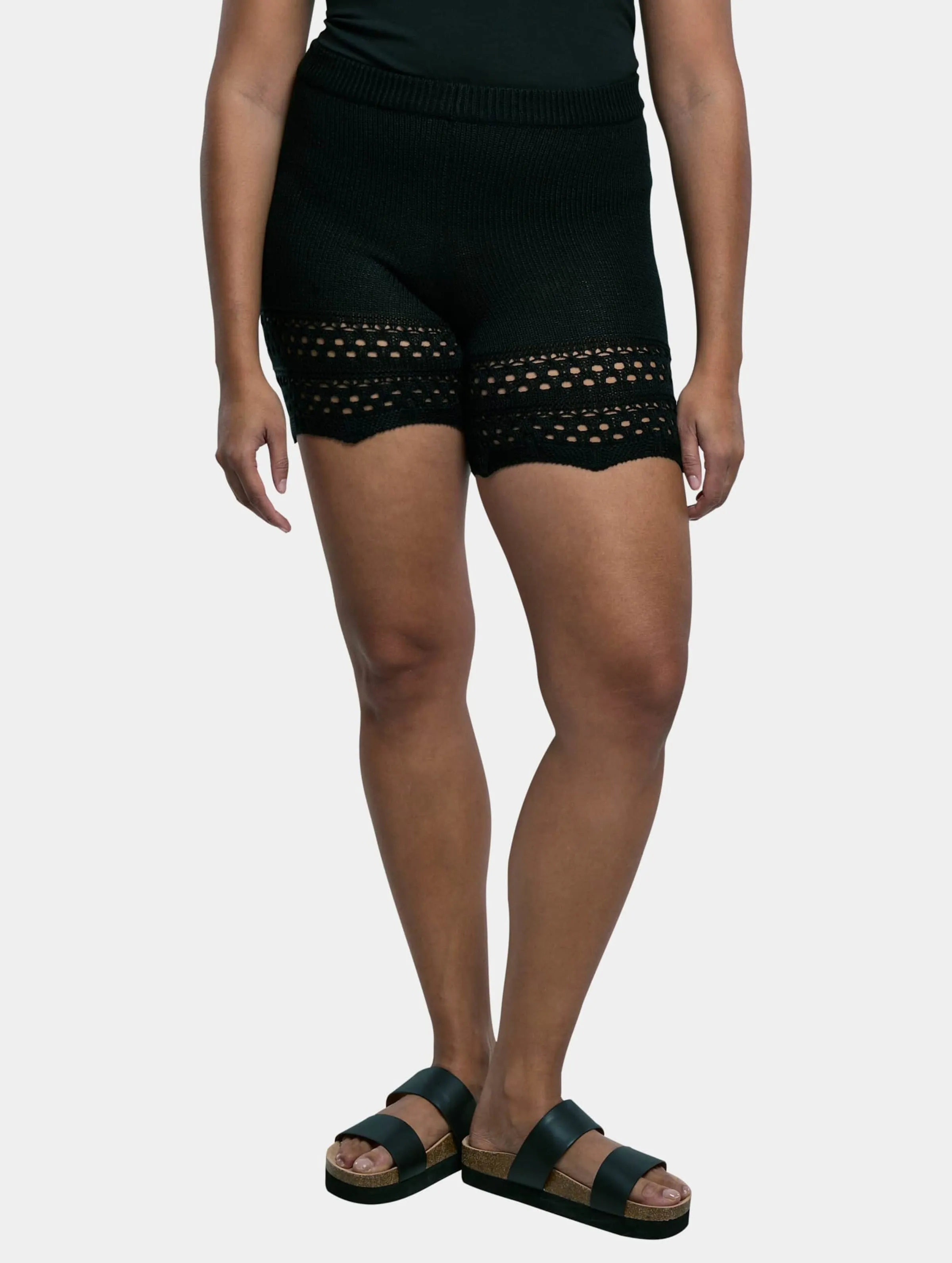 Urban Classics Ladies Crochet Knit