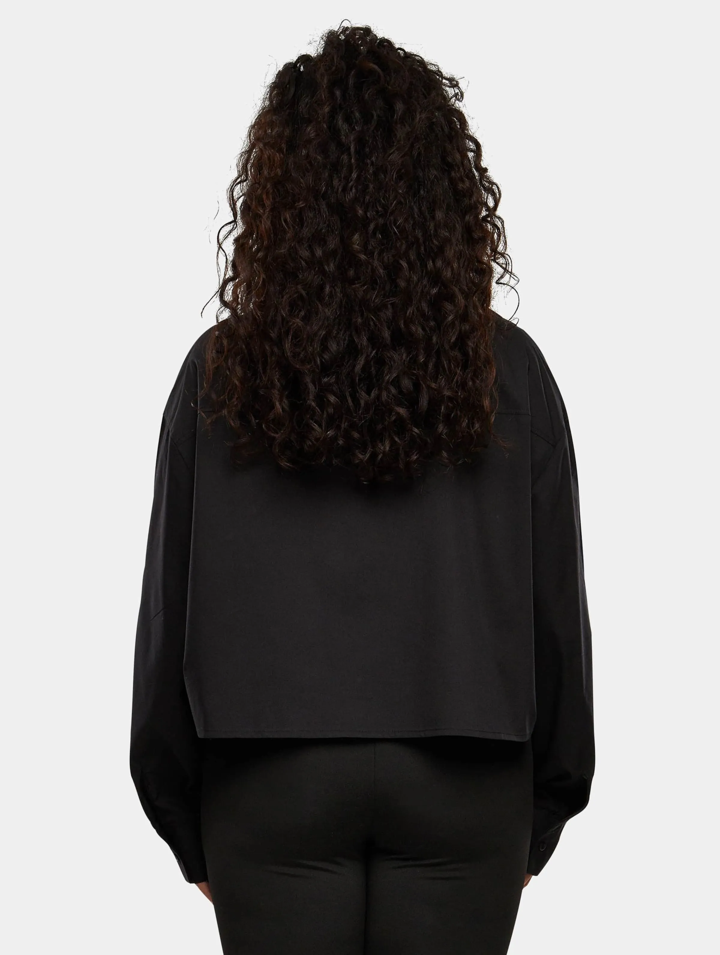 Urban Classics Ladies Cropped Oversized Blouse