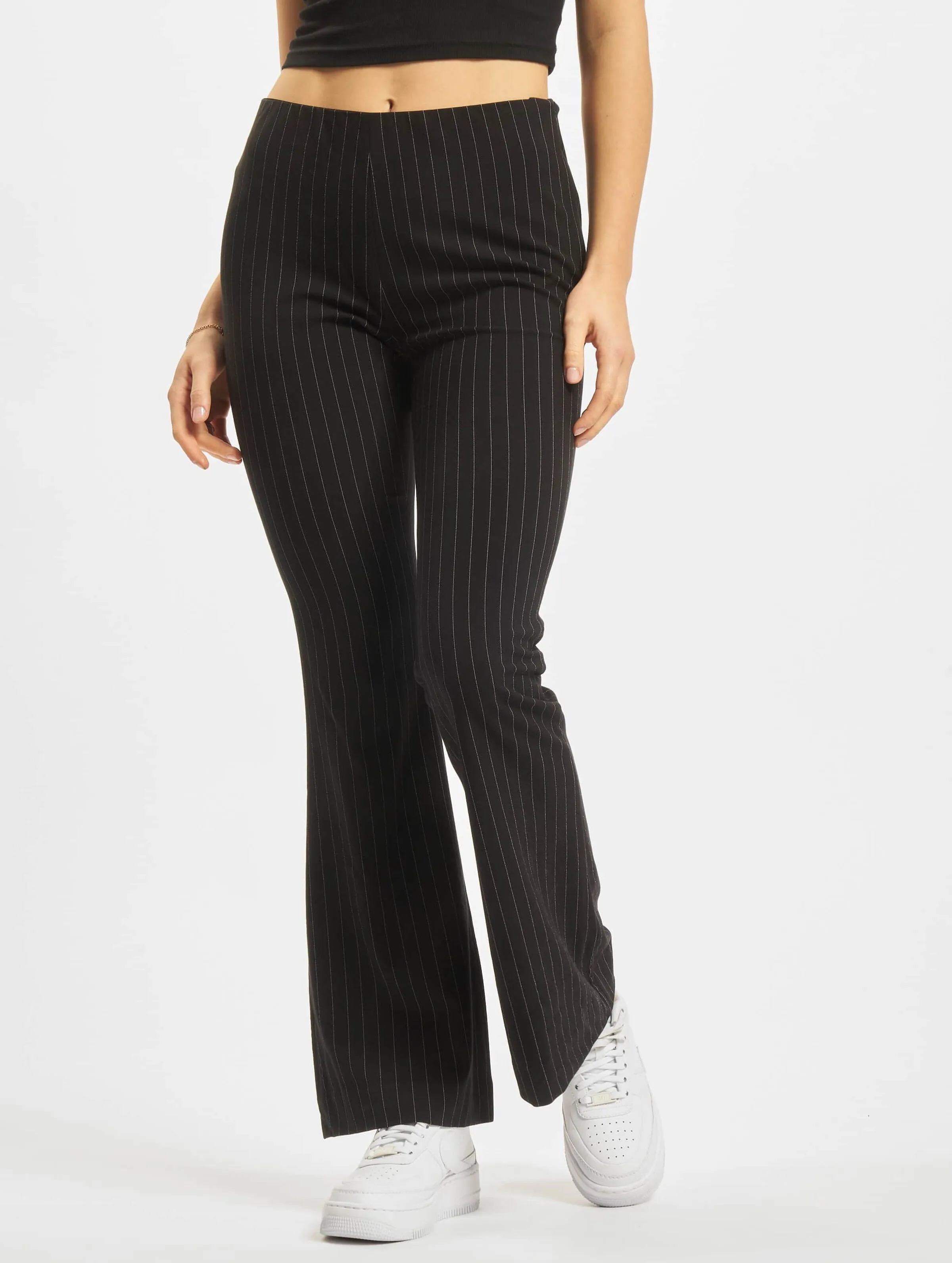 Urban Classics Ladies Flared Pin Stripe