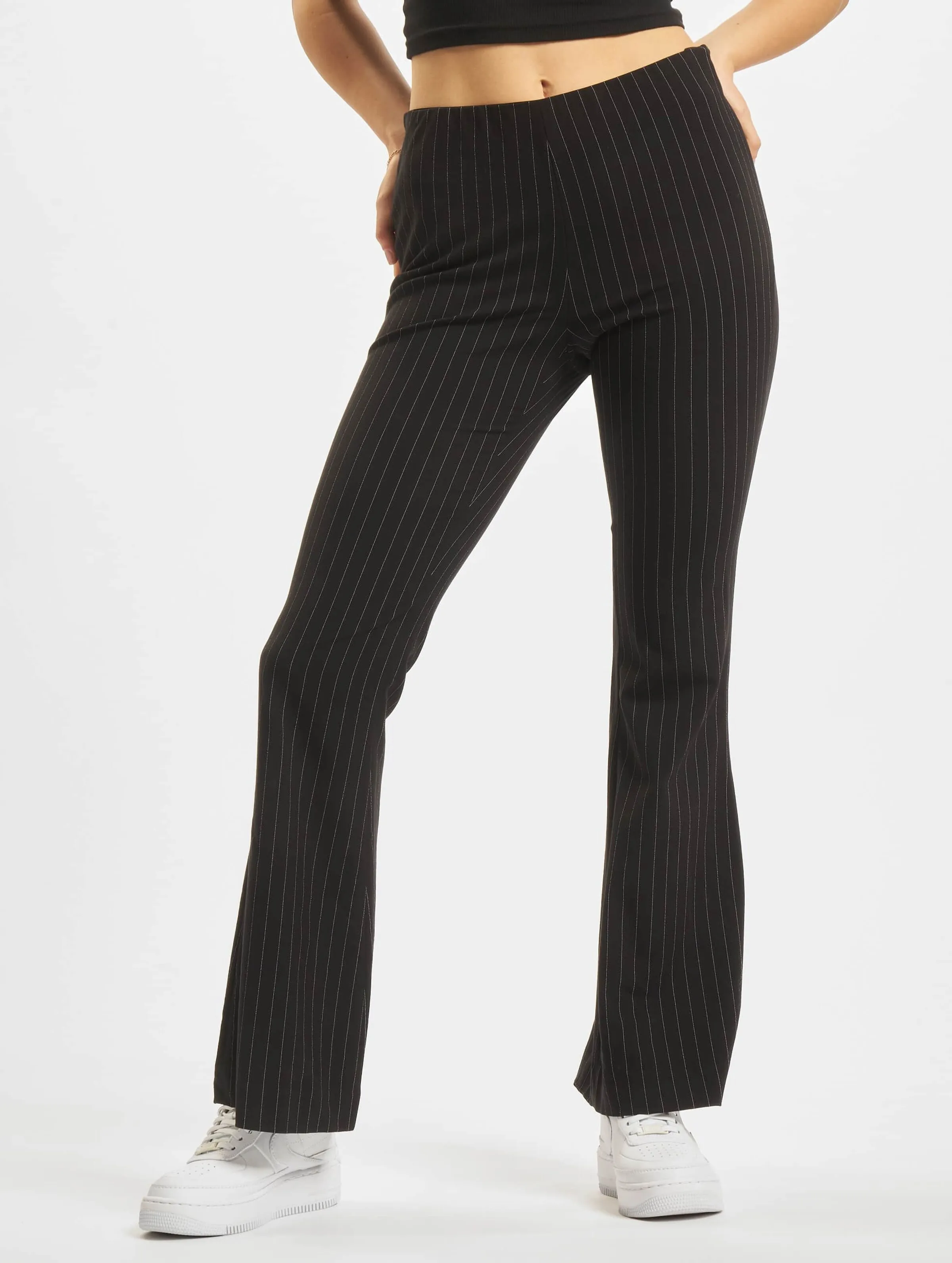 Urban Classics Ladies Flared Pin Stripe