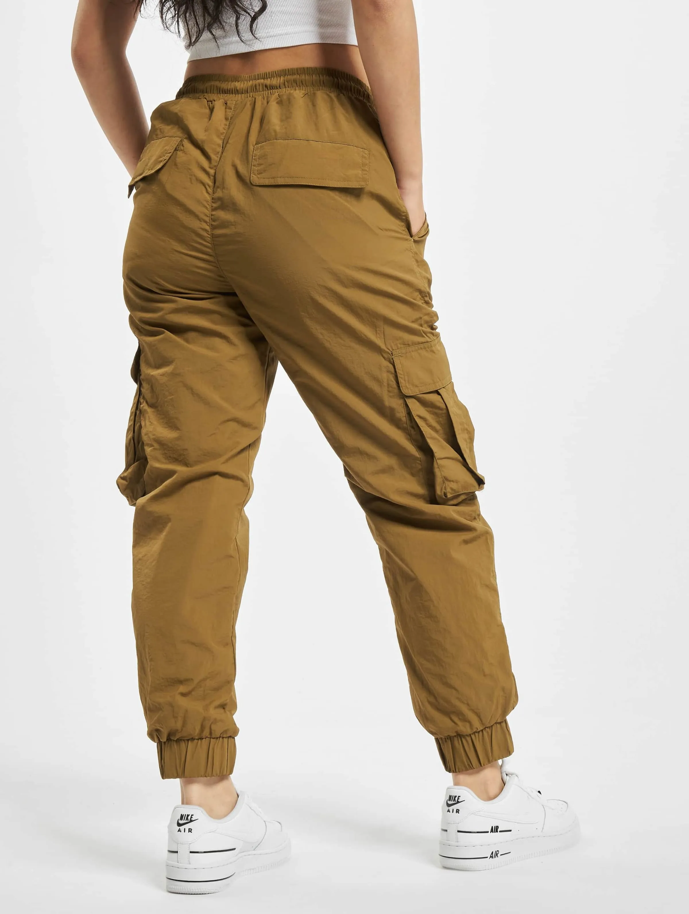 Urban Classics Ladies High Waist Crinkle Nylon