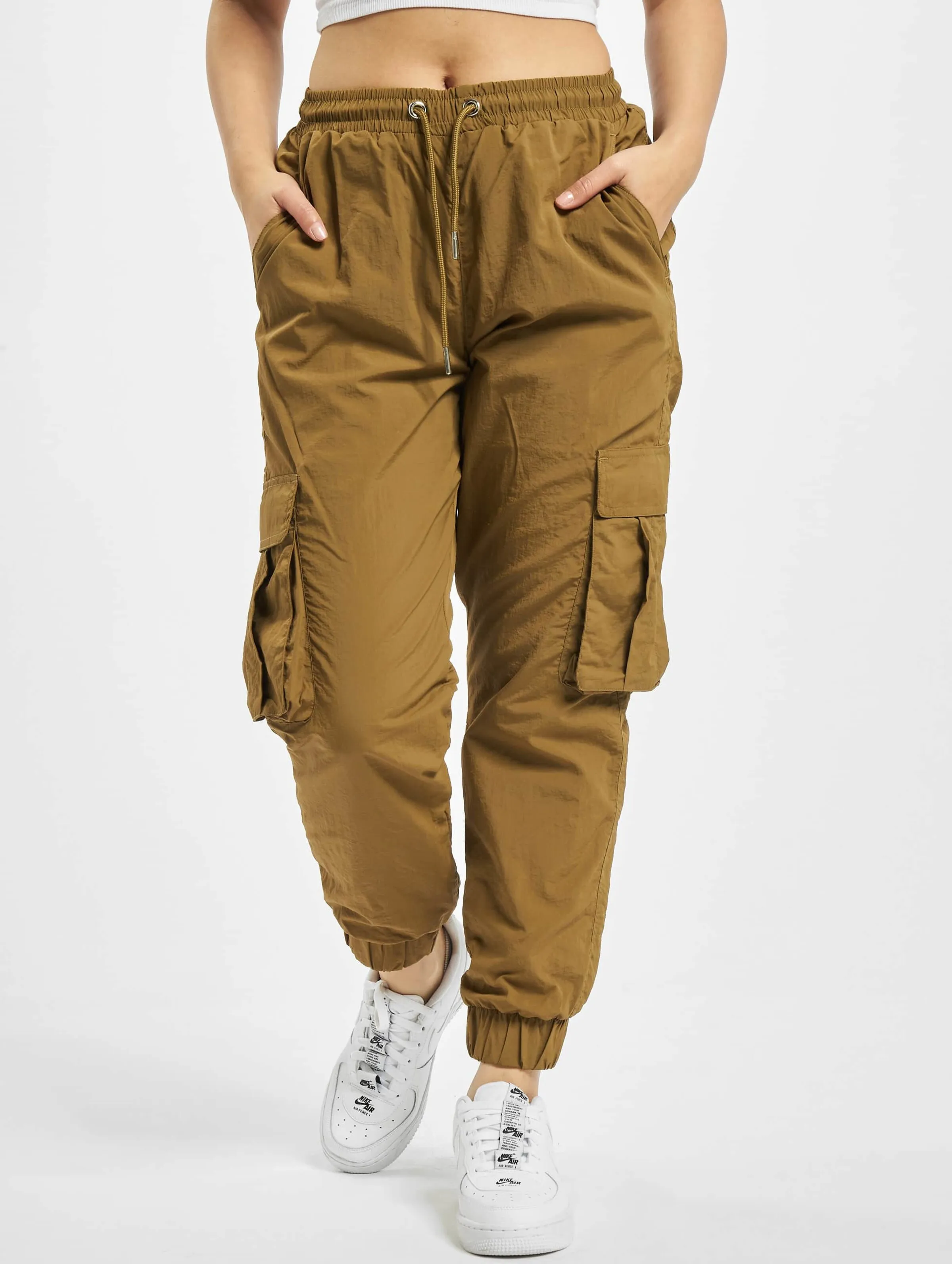 Urban Classics Ladies High Waist Crinkle Nylon