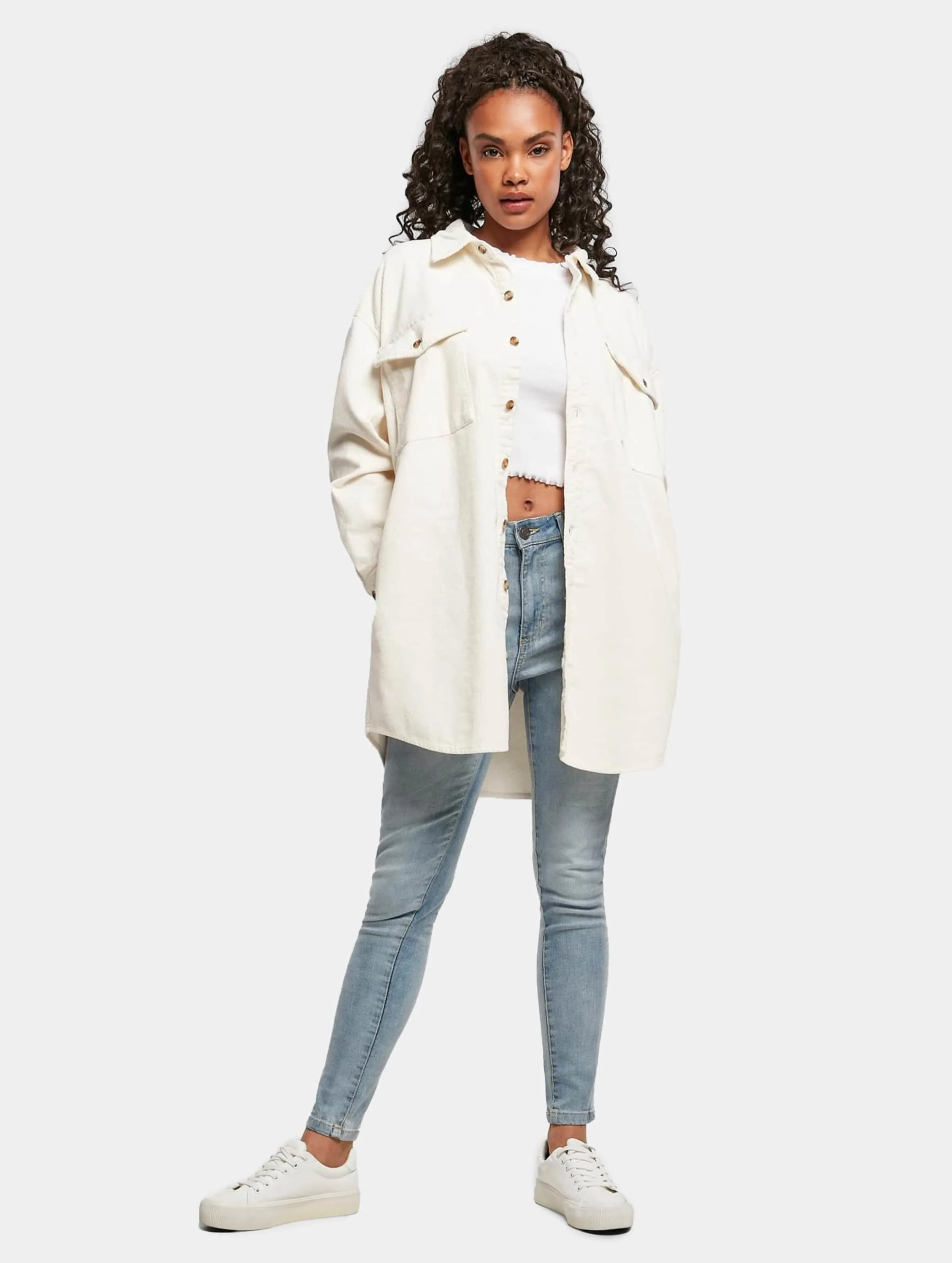 Urban Classics Ladies Long Corduroy