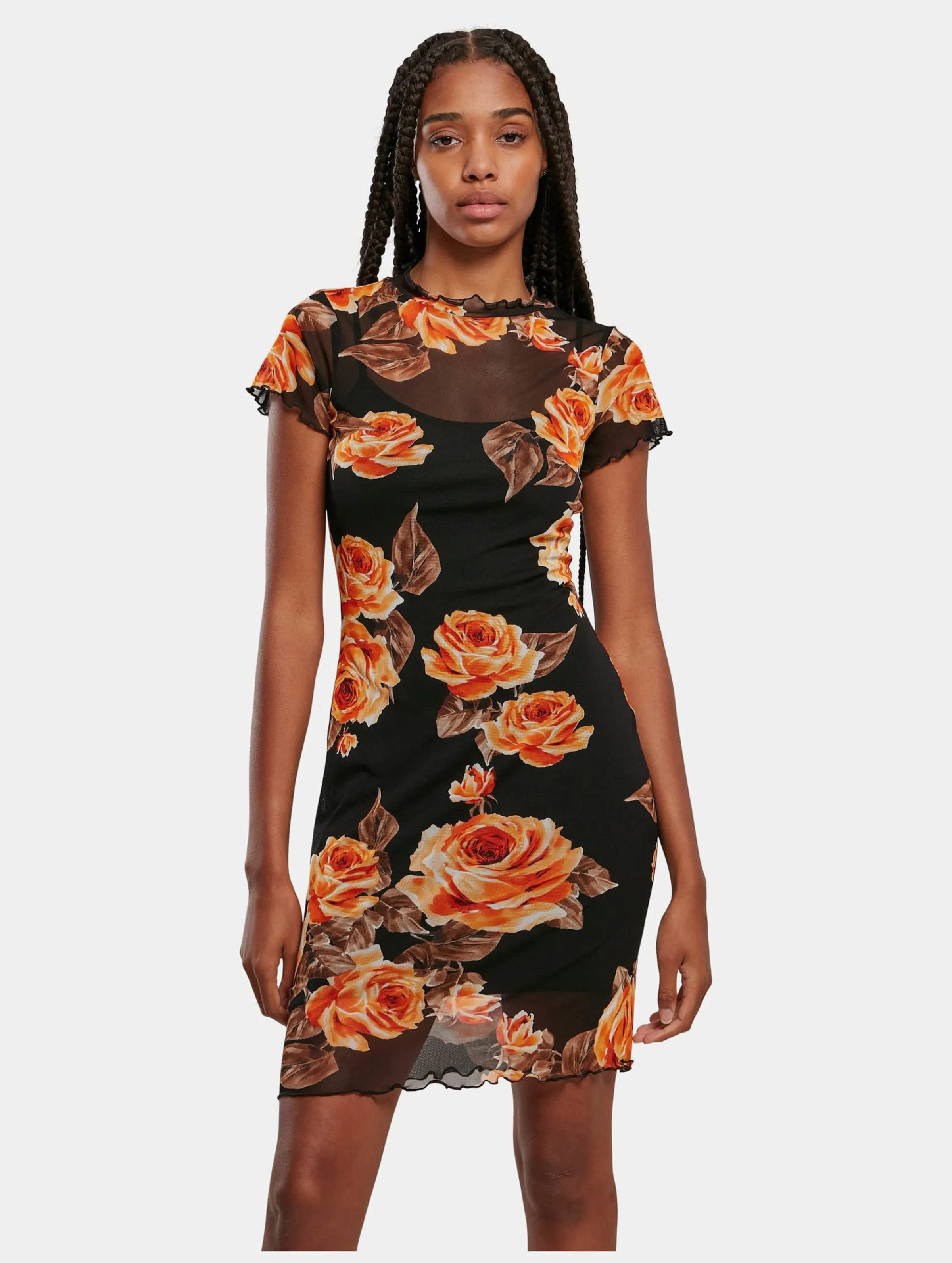 Urban Classics Ladies Mesh Double Layer