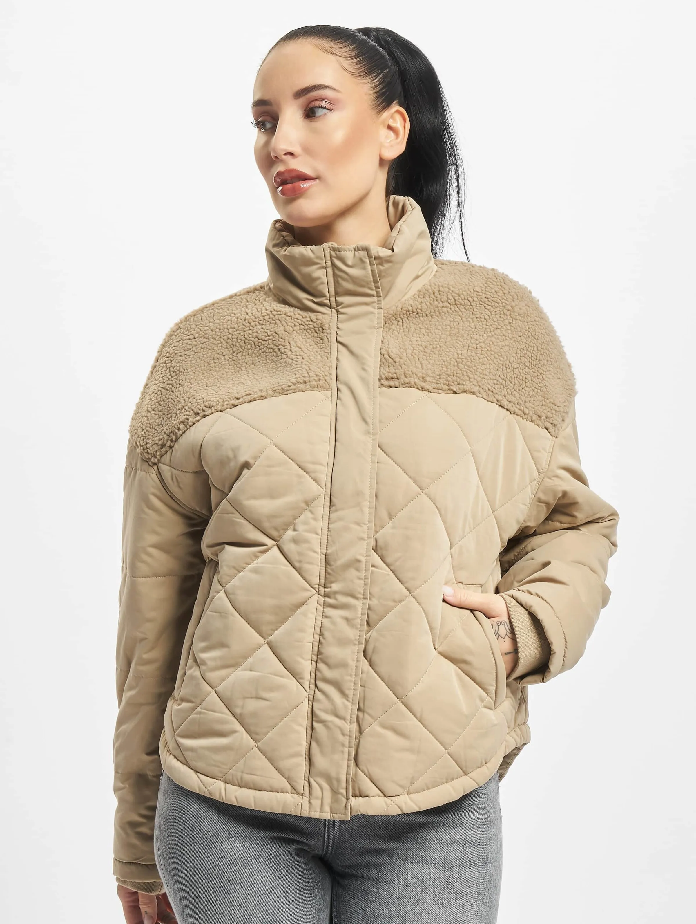 Urban Classics Ladies Oversized Diamond Quilt
