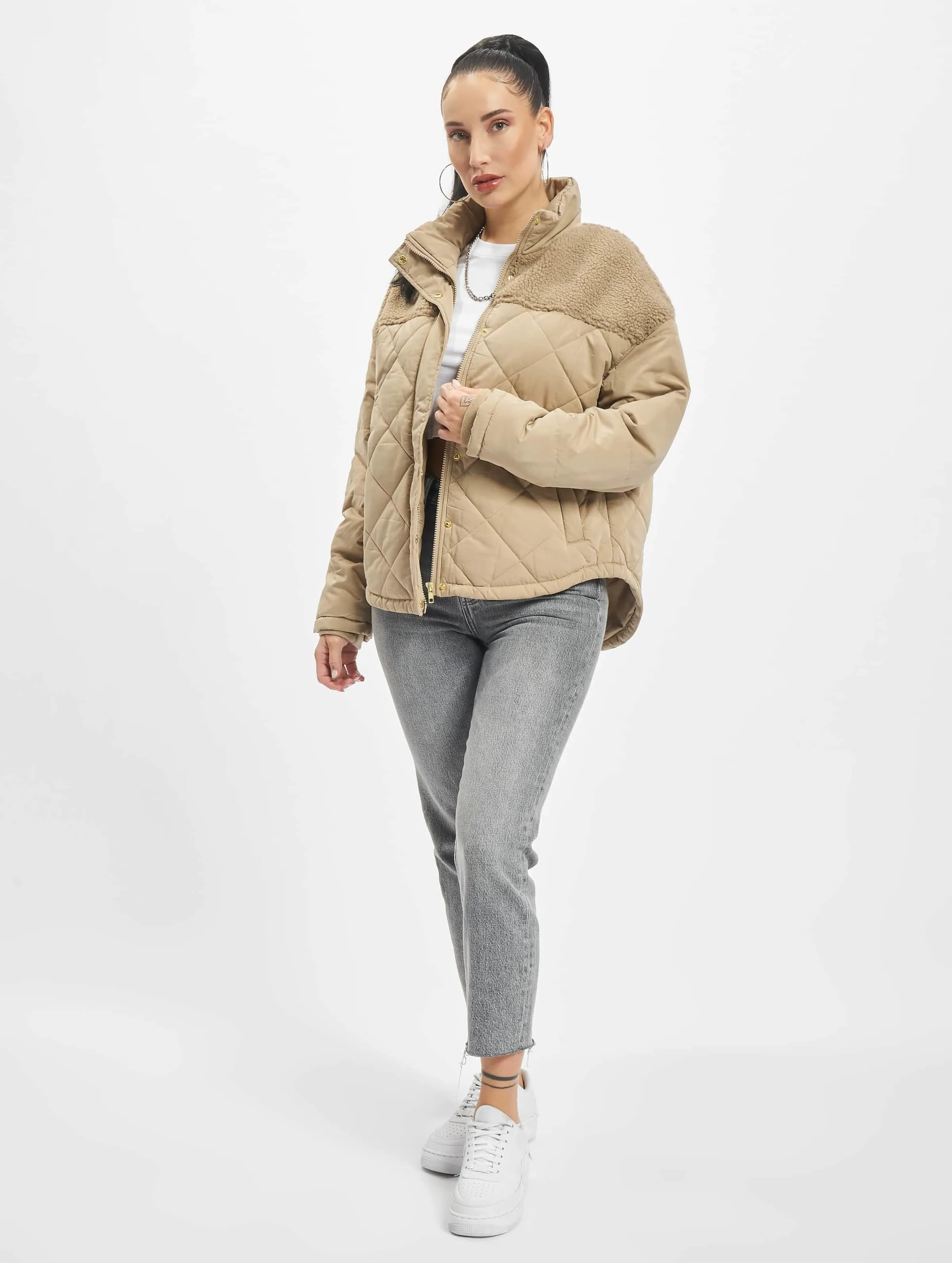 Urban Classics Ladies Oversized Diamond Quilt