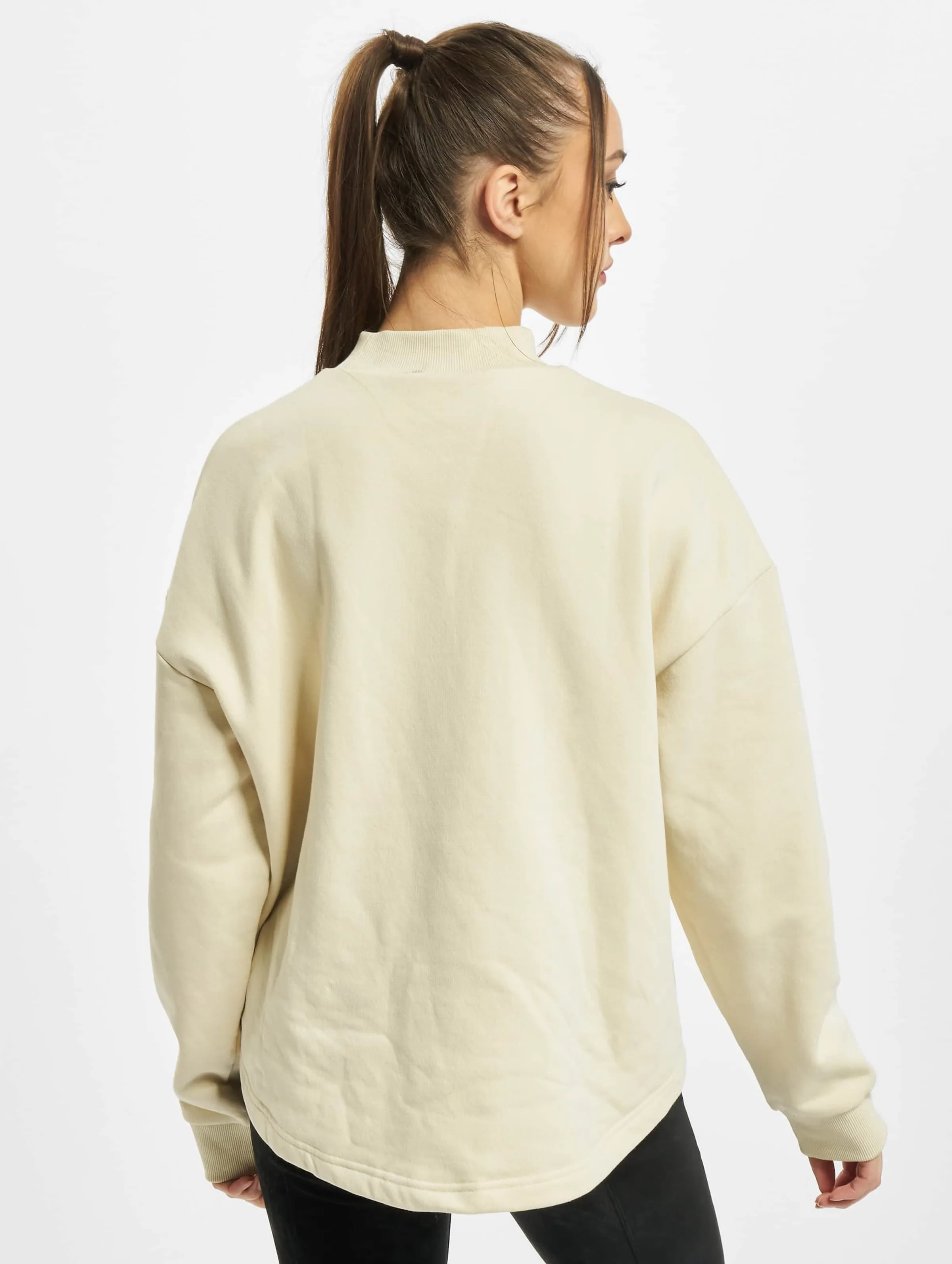 Urban Classics Ladies Oversized High Neck Crew