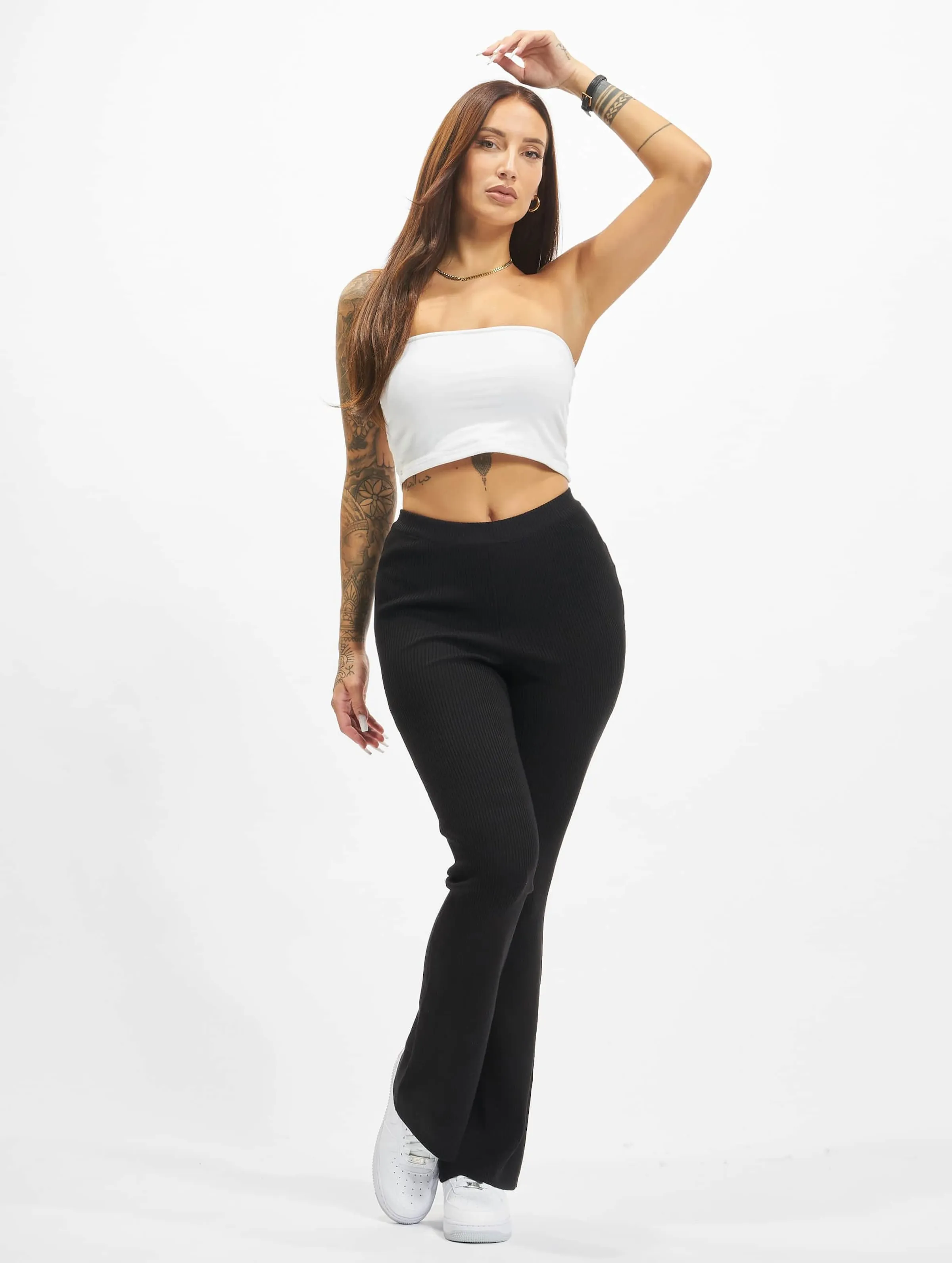 Urban Classics Ladies Rib Knit Bootcut