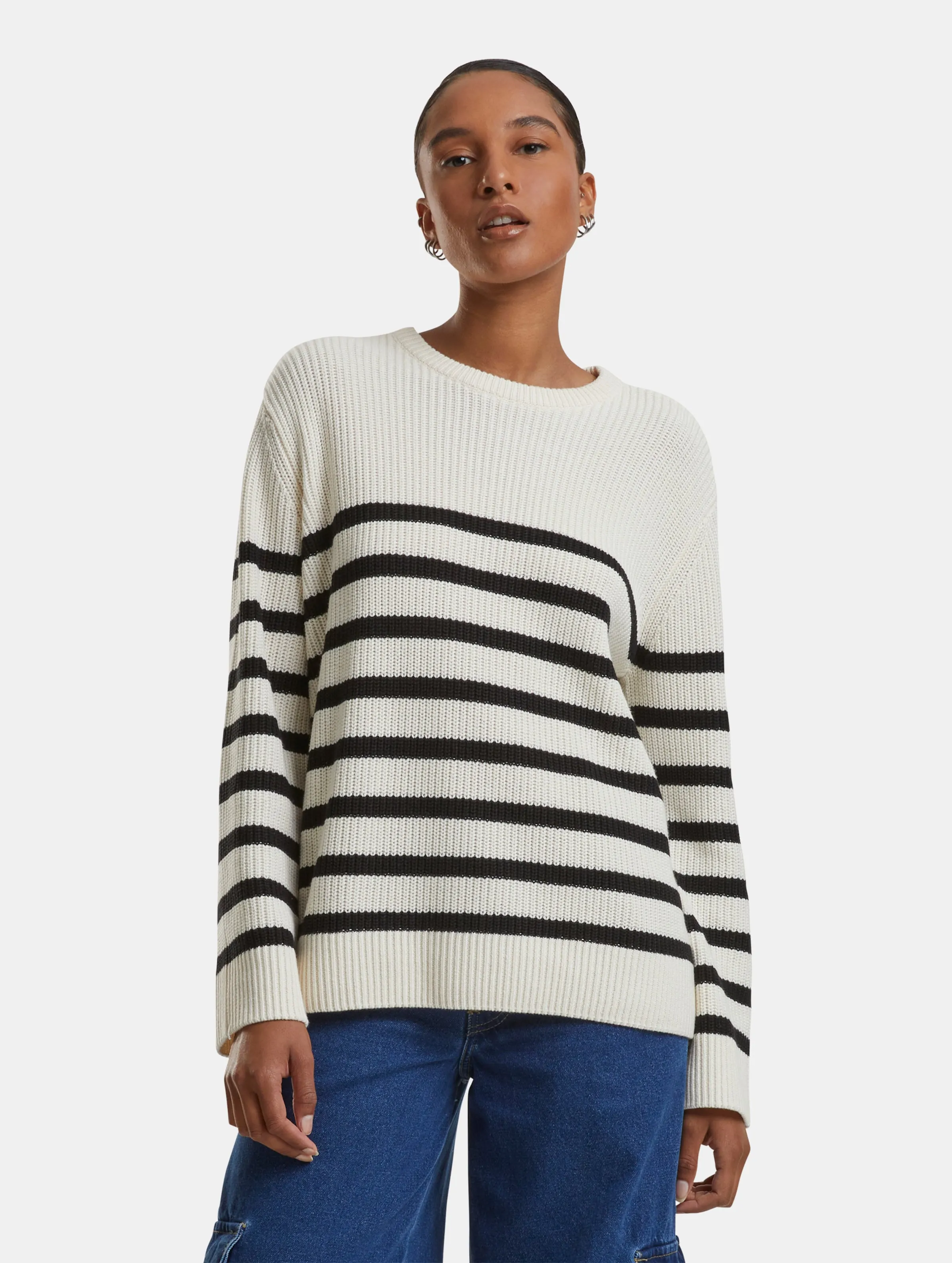 Urban Classics Ladies Rib Striped
