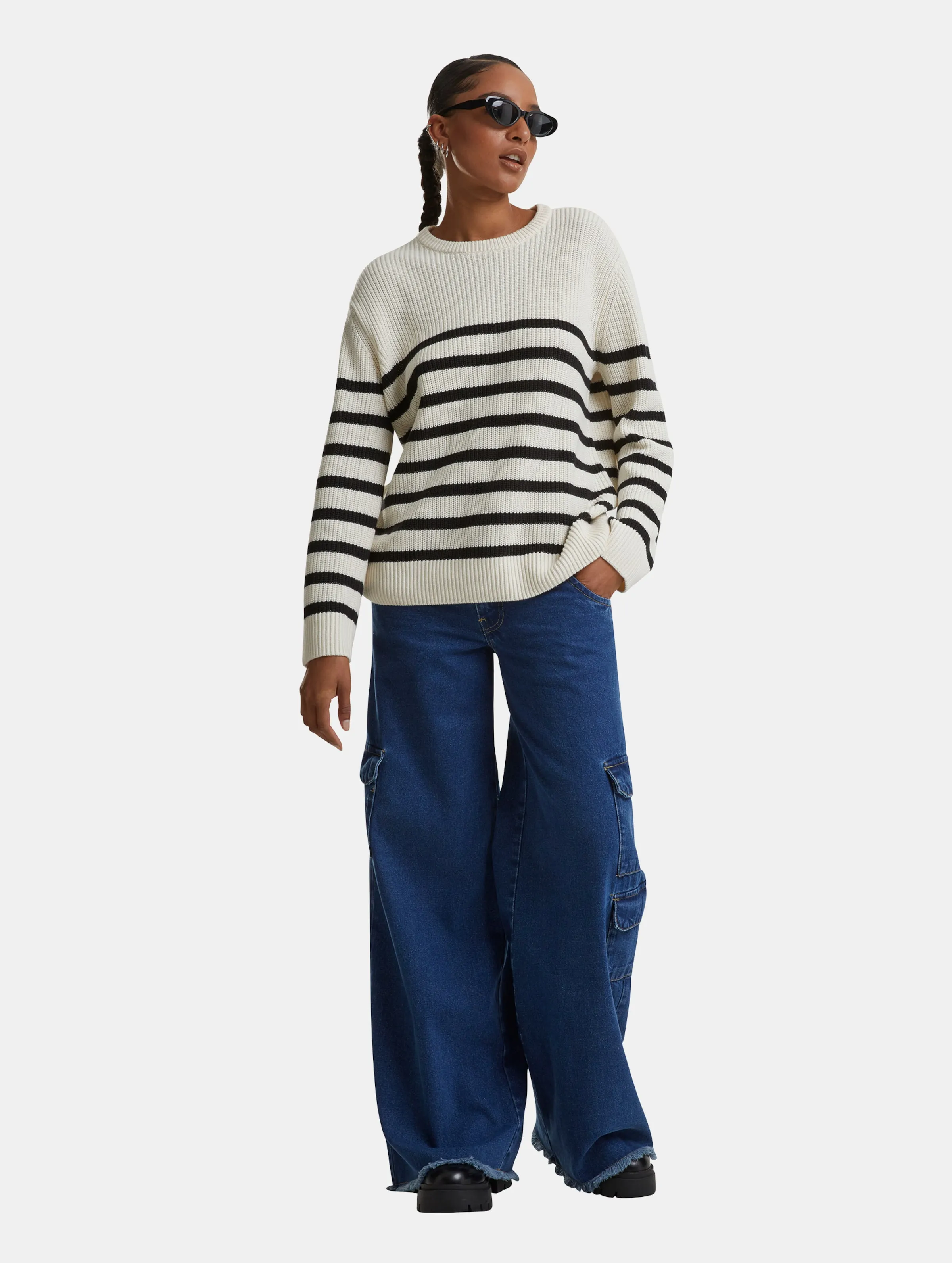 Urban Classics Ladies Rib Striped